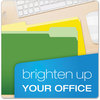 A Picture of product PFX-15213ASST Pendaflex® Colored File Folders 1/3-Cut Tabs: Assorted, Letter Size, Colors, 100/Box