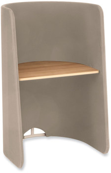 Safco® Roam™ Touchdown Workstation 33" x 30" 51.5", Beech/Tan, Ships in 1-3 Business Days