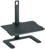 A Picture of product SAF-2129BL Safco® Height-Adjustable Footrest 20.5w x 14.5d 3.5 to 21.5h, Black