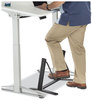 A Picture of product SAF-2134BL Safco® Dynamic Footrest 29w x 17.75d 16.5h, Black