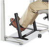 A Picture of product SAF-2134BL Safco® Dynamic Footrest 29w x 17.75d 16.5h, Black