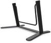 A Picture of product SAF-2134BL Safco® Dynamic Footrest 29w x 17.75d 16.5h, Black
