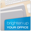 A Picture of product PFX-152GRA Pendaflex® Colored File Folders Straight Tabs, Letter Size, Gray/Light Gray, 100/Box