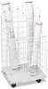 A Picture of product SAF-3084 Safco® Wire Roll Files 4 Compartments, 16.25w x 16.5d 30.5h, White