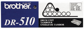 Brother DR510 Drum Unit 20,000 Page-Yield, Black