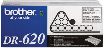 Brother DR620 Drum Unit 25,000 Page-Yield, Black