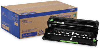 Brother DR890 Drum Unit, 50,000 Page-Yield, Black