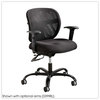 A Picture of product SAF-3397BV Safco® Vue™ Intensive-Use Mesh Task Chair Supports Up to 500 lb, 18.5" 21" Seat Height, Black Vinyl Seat/Back, Base