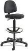 A Picture of product SAF-3401BL Safco® Precision Extended-Height Swivel Stool with Adjustable Footring Supports Up to 250 lb, 23" 33" Seat Height, Black Fabric