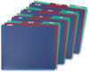 A Picture of product PFX-40144 Pendaflex® Poly Top Tab File Guides 1/3-Cut January to December, 8.5 x 11, Assorted Colors, 12/Set