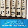 A Picture of product PFX-40652 Pendaflex® General Purpose Indexed Sorter 31 Dividers, Alpha/Numeric/Month/Date/Day Index, Letter Size, Brown Frame