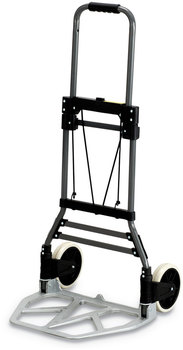 Safco® Stow-Away® Collapsible Hand Truck Medium 275 lb Capacity, 19 x 17.75 38.75, Aluminum