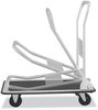 A Picture of product SAF-4072 Safco® Tuff Truck™ Platform 400 lb Capacity, 29 x 18.75, Gray, Ships in 1-3 Business Days