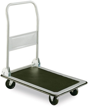 Safco® Tuff Truck™ Platform 400 lb Capacity, 29 x 18.75, Gray, Ships in 1-3 Business Days