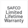 A Picture of product SAF-4134SL Safco® Luxe™ Magazine & Pamphlet Display Rack, 9 Compartments, 31.75w x 5d 41h, Clear/Silver, Ships in 1-3 Business Days