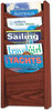 A Picture of product SAF-4330MH Safco® Solid Wood Wall-Mount Literature Display Rack 11.25w x 3.75d 23.75h, Mahogany
