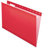 A Picture of product PFX-415315ASST Pendaflex® Colored Reinforced Hanging Folders Legal Size, 1/5-Cut Tabs, Assorted Colors, 25/Box