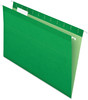 A Picture of product PFX-415315BGR Pendaflex® Colored Reinforced Hanging Folders Legal Size, 1/5-Cut Tabs, Bright Green, 25/Box