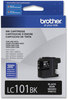 A Picture of product BRT-LC101BK Brother LC101BK, LC101C, LC101M, LC101Y, LC1013PKS Ink Innobella 300 Page-Yield, Black