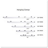 A Picture of product SAF-5060 Safco® Sheet File Mobile Plan Center Rack, 18 Hanging Clamps, 43.75w x 20.5d 51h, Sand