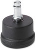 A Picture of product SAF-5138 Safco® Task Master® Nylon Glides Grip Ring Stem, 2" x 1.38" Glide, Black, 5/Set