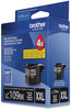 A Picture of product BRT-LC109BK Brother LC109BK Ink Innobella Super High-Yield 2,400 Page-Yield, Black