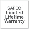 A Picture of product SAF-5241BL Safco® Commercial Wire Shelving Three-Shelf, 48w x 18d 72h, Black