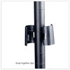 A Picture of product SAF-5242BL Safco® Commercial Extra Shelf Pack 48w x 18d 1h, Steel, Black, 2/Pack