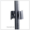 A Picture of product SAF-5293BL Safco® Industrial Extra Shelf Pack 48w x 18d 1.5h, Steel, Black, 2/Pack