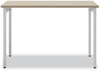 A Picture of product SAF-5508WHNA Safco® Ready™ Home Office Desk 45.5" x 23.5" to 29.5", Beige/White, Ships in 1-3 Business Days