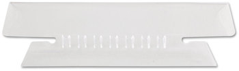Pendaflex® Transparent Colored Tabs For Hanging File Folders 1/3-Cut, Clear, 3.5" Wide, 25/Pack