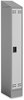 A Picture of product SAF-5516GR Safco® Single Sloped Metal Locker Hood Addition 12w x 18d 6h, Gray, Ships in 1-3 Business Days