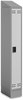 A Picture of product SAF-5519GR Safco® Single Continuous Metal Locker Base Addition 11.7w x 16d 5.75h, Gray, Ships in 1-3 Business Days