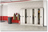 A Picture of product SAF-5520TN Safco® Triple Continuous Metal Locker Base Addition 35w x 16d 5.75h, Tan, Ships in 1-3 Business Days