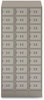 A Picture of product SAF-5520TN Safco® Triple Continuous Metal Locker Base Addition 35w x 16d 5.75h, Tan, Ships in 1-3 Business Days