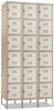 A Picture of product SAF-5527TN Safco® Box Lockers Three-Column Locker, 36w x 18d 78h, Two-Tone Tan