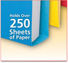 A Picture of product PFX-54458EE Pendaflex® Double Stuff® File Folders 1/3-Cut Tabs: Assorted, Letter Size, 1.5" Expansion, Colors, 24/Pack