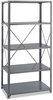 A Picture of product SAF-6267 Safco® Heavy-Duty Commercial Steel Shelving Unit Five-Shelf, 36w x 24d 75h, Dark Gray