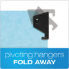 A Picture of product PFX-59352 Pendaflex® Hanging Classification Folders with Dividers Legal Size, 2 2/5-Cut Exterior Tabs, Blue