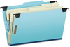 A Picture of product PFX-59352 Pendaflex® Hanging Classification Folders with Dividers Legal Size, 2 2/5-Cut Exterior Tabs, Blue