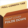 A Picture of product PFX-63264 Pendaflex® File Pocket with Tyvek® 3.5" Expansion, Letter Size, Redrope, 10/Box