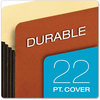 A Picture of product PFX-63264 Pendaflex® File Pocket with Tyvek® 3.5" Expansion, Letter Size, Redrope, 10/Box