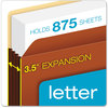 A Picture of product PFX-63264 Pendaflex® File Pocket with Tyvek® 3.5" Expansion, Letter Size, Redrope, 10/Box