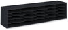 A Picture of product SAF-7751BL Safco® E-Z Sort® Sorter Module 20 Compartments, 57.5 x 13 14.25, Black, Ships in 1-3 Business Days
