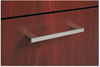 A Picture of product BSX-BLPBRIDGE HON® BL Series Field Installed Bridge Pull Arched Arch, 4.25 x 0.75 0.38, Polished Silver, 2/Carton