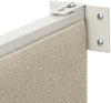A Picture of product BSX-PWB1GY HON® Versé® Quick Connect Wall Mount Connecting Hardware Verse Gray