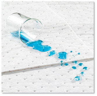 HOSPECO® TASKBrand Industrial Oil Only Sorbent Pads. 0.14 gal. 15 X 18 in. 200/carton.