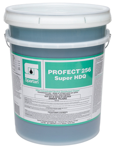 Profect® 256 Super HDQ Hospital Disinfectant. 5 gal. Teal. Clean, Fresh scent. 1 pail/case.