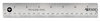 A Picture of product ACM-10416 Westcott® Stainless Steel Ruler Office With Non Slip Cork Base, Standard/Metric, 15" Long