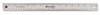 A Picture of product ACM-10416 Westcott® Stainless Steel Ruler Office With Non Slip Cork Base, Standard/Metric, 15" Long
